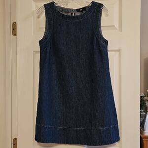 Banana Republic Dark Blue Denim Mini Dress